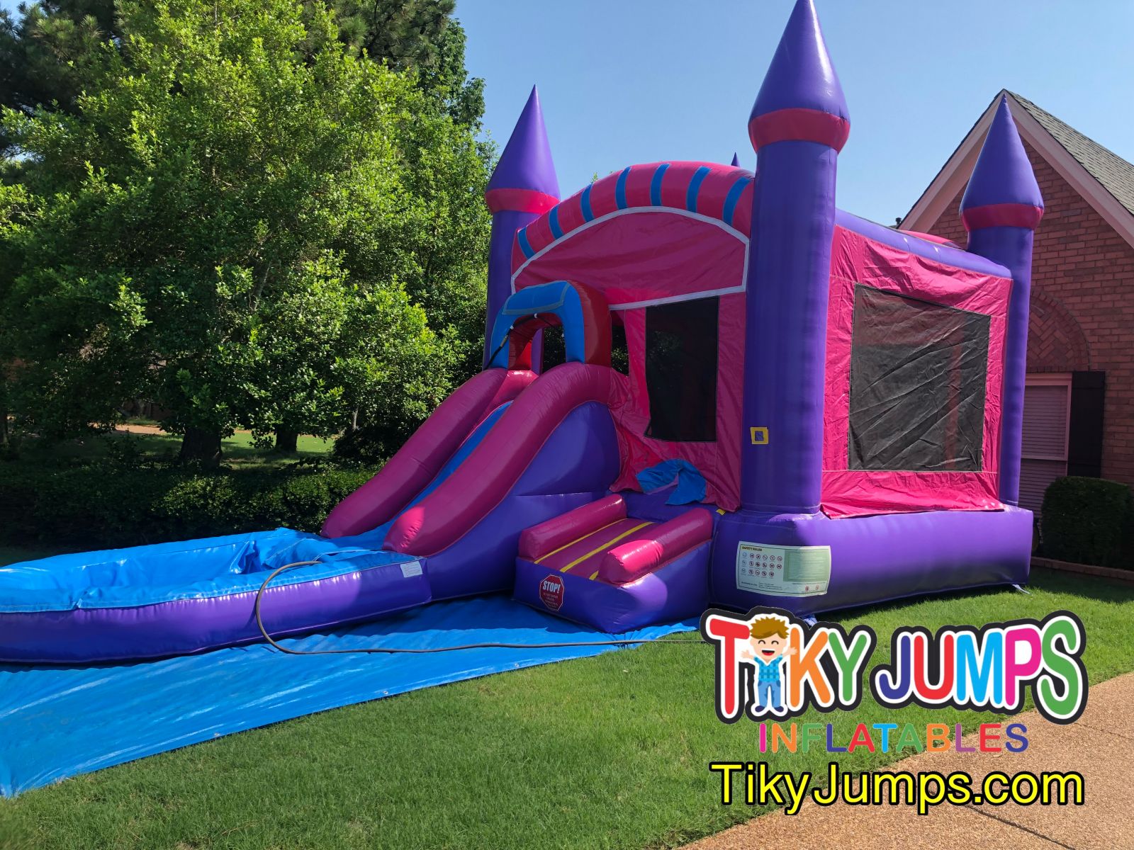 Princess Bounce House Water Slide Rentals Memphis TN